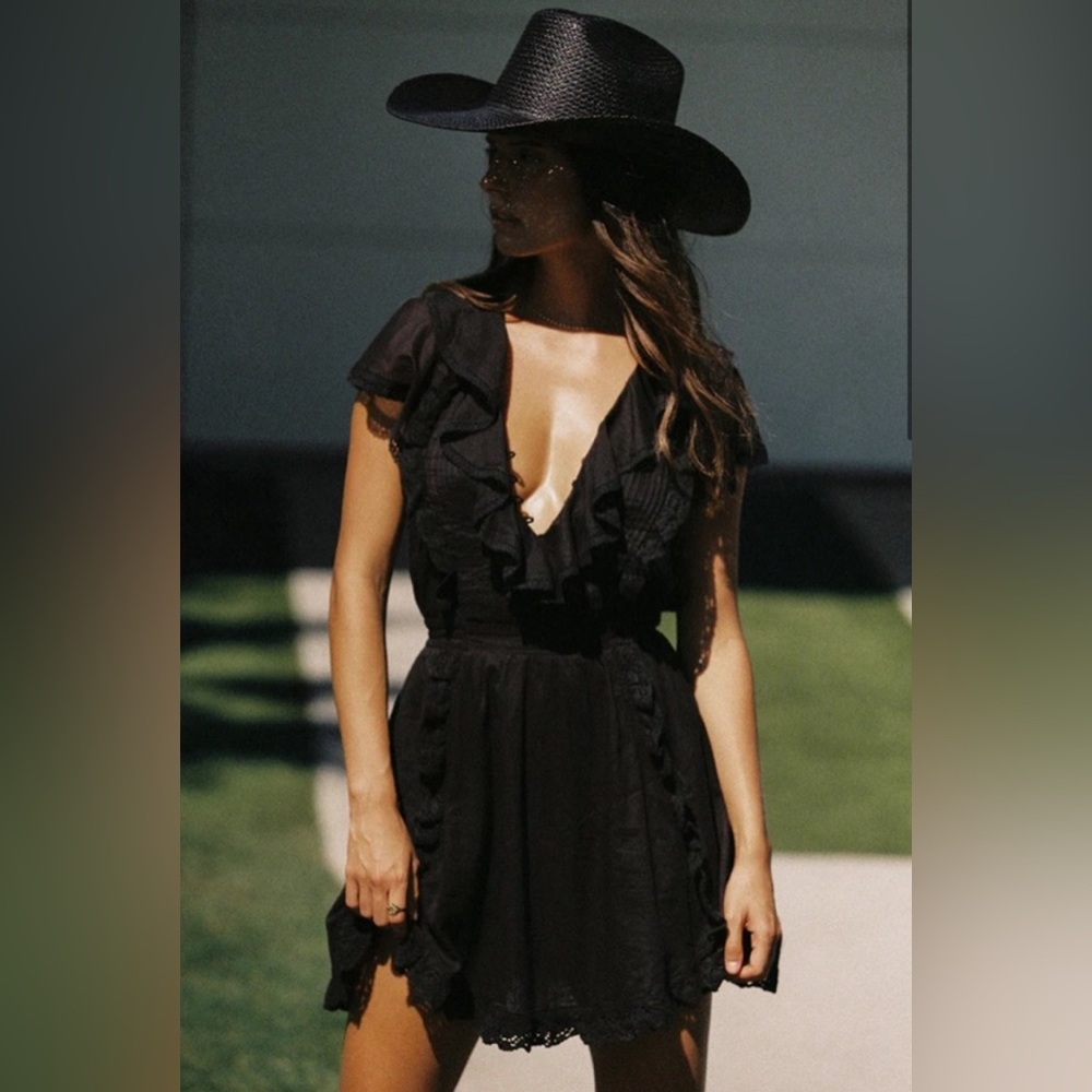 Spell Dove Lace Mini Dress - Picture 2 of 13